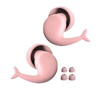 Bouchons d'oreille pour dormir | Réutilisables en silicone en forme de queue de poisson imperméables pour la natation | Bouchons avec annulation du bruit pour dormir - Pour ronflement, maison, avion