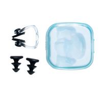 Bouchons d'oreille pour la natation | Bouchons d'oreilles nageur en silicone - Outils de sport étanches, accessoires de sports nautiques portables avec pince-nez de natation, empêche l'eau d'oreille