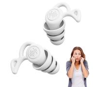 Bouchons d'oreille pour la réduction du bruit, bouchons d'oreille antibruit - 1 paire d'en silicone, protection auditive pour voyager | Bouchons bloquant le son pour le ronflement, la natati