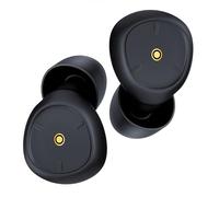 Bouchons d'oreille pour réduction du bruit du sommeil, confortables, ultra doux, réutilisables, lavables 50 dB avec étui et 8 embouts pour concert, travail, étude, voyage (noir)