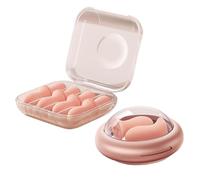 Bouchons D'oreille Pour Supprimer Le Bruit Du Sommeil, De Sommeil De 1,3 X 2,1 Cm, Bouchons De Blocage En Silicone, Accessoire Confortable Pour L'heure Du Coucher Avec Style Ergonomique