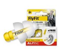 Bouchons d'oreille pour voyage en avion Alpine FlyFit Jaune