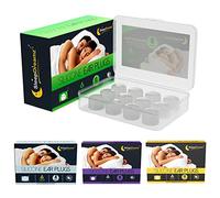 Bouchons d'oreille premium pour dormir - 6 paires, blanc - Bouchons d'oreille en silicone souple anti-bruit pour un sommeil paisible et ininterrompu par SleepDreamz