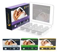 Bouchons d'oreille Premium pour dormir - 8 paires, blanc - Bouchons d'oreille en silicone souple anti-bruit pour un sommeil paisible et ininterrompu par SleepDreamz