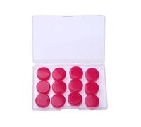 bouchons d'oreille Silicone sommeil réduction du bruit anti ronflement isolation phonique protection auditive réutilisable(Wine Red)