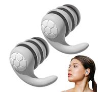 Bouchons d'oreille Sleep - 1,8 cm - En silicone - Coupe douce - Réduction acoustique - Capsules avec étui confortable - Utilisations : étude, voyage, travail, lecture, méditation, bureau