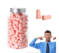 Bouchons d'oreille souples, insonorisants et réduction du bruit - 24 bouchons d'oreille de concert à rebond lent et chaud en coton à mémoire de forme