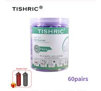 Bouchons D'oreille Tishric,En Éponge Pu,Anti-Bruit,35,5 Db,Pour Sommeil,Protecteur D'oreille - Type 60 Pairs Purple