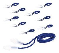 Bouchons d'oreilles à lamelles avec cordelette (atténuation 29 dB) - x10 paires G