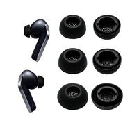 Bouchons d'oreilles Adhiper en Silicone pour Samsung Galaxy Buds4 Pro et Buds3 Pro, S/M/L， Boîtier de Charge Compatible avec Filtre Anti - Poussière (Noir)