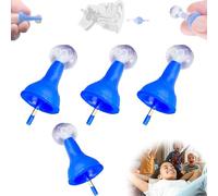 Bouchons D'Oreilles Anti Bruit Gonflables Innovants, Bouchon Oreille En Silicone Souple RéUtilisable, En Silicone Liquide Auto-Ajustable, Anti-Eau,ProtèGent Vos Oreilles De L'Eau Et Du Bruit (4PCS, A)