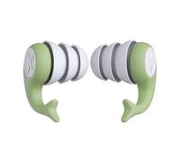 Bouchons d'oreilles anti-bruit pour dormir - Bouchons de natation réutilisables avec un ajustement confortable dans le canal, design résistant à l'eau et insonorisant | Protection auditive en silicone