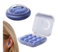 Bouchons d'oreilles anti-bruit pour sommeil | Bouchons auditifs portables | d'oreilles réduction du bruit | Pour dormeurs légers, télétravail, voyageurs, musiciens, coucher, avion, étude, cha