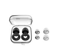 Bouchons d'oreilles antibruit avec poignée en forme de cœur 1 paire Black