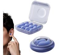 Bouchons d'oreilles antibruit | Bouchons auditifs portables - Protecteurs auditifs anti-bruit | Pour dormeurs légers, étudiants, bureau, musiciens, concerts, avion, voyageurs, chantiers