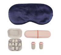 Bouchons d'oreilles antibruit, réduction du Son, Bouchon d'oreille en Silicone avec Cache-œil Rose