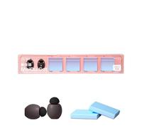 Bouchons d'oreilles antibruit réutilisables en silicone | Écouteurs flexibles en avion, bouchons d'oreilles à décibels élevés pour les voyages d'affaires, le travail en usine, un usage quotidien