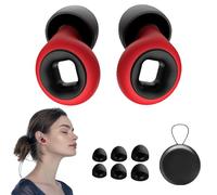 Bouchons d'oreilles Artevive Moto - 27 db, Bouchons d'oreilles Artevive, Bouchons d'oreilles Artevive Moto, Bouchons d'oreilles Artevive Silence - 27 db, Bouchons d'oreilles Moto (Red-Black, One Size)