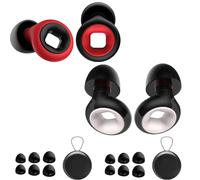 Bouchons d'oreilles Artevive Moto - 27 db, Bouchons d'oreilles Artevive, Bouchons d'oreilles Artevive Moto, Bouchons d'oreilles Artevive Silence - 27 db, Bouchons d'oreilles Moto (Red+Black, One Size)