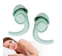 Bouchons d'oreilles confortables pour dormir - Bouchons d'oreilles souples réutilisables avec mini boîte de rangement | Protection auditive silencieuse pour ronflement, sommeil , voyage, étude