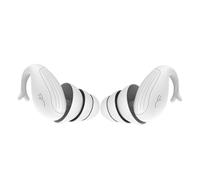 Bouchons d'oreilles de moto - Protection auditive en silicone haute fidélité - Réduction du bruit de 30 dB - Design ergonomique réutilisable - Étanche - Pour course, touring, voyage, sommeil et