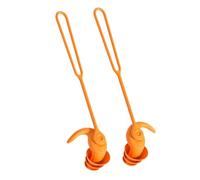 Bouchons d'oreilles de natation réutilisables en silicone, accessoires de natation antibruit avec cordon en corde, imperméables et confortables, bouchons d'oreille de sommeil pour et adultes,