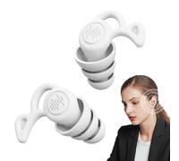 Bouchons d'oreilles de protection auditive, bouchons d'oreille de natation,1 paire d'en silicone, protection auditive pour voyager | Bouchons d'oreille bloquant le son pour le ronflement, la natation,