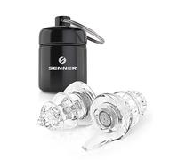 Bouchons d'oreilles de protection d'oreille Senner PartyPro avec étui en aluminium, idéal pour les fêtes, concerts, facile à transporter pour une excellente réduction du bruit