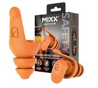 Bouchons d'oreilles de sécurité pour le travail et le bricolage - Réduction du bruit haute visibilité pour la construction, les machines lourdes et les tâches extérieures - Hypoallergéniques