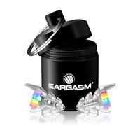 Bouchons d'oreilles Eargasm pour petites oreilles, effet arc-en-ciel, parfaits pour les concerts, festivals, musiciens, sorties nocturnes et motos - Réduction du bruit jusqu'à 21 dB