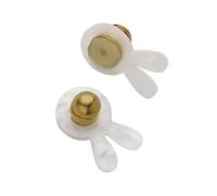 Bouchons d'oreilles élégants en forme de cœur avec base en cuivre antirouille pour un usage quotidien, 6mm, Comme décrit, Comme décrit.