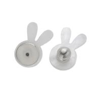Bouchons d'oreilles élégants en forme de cœur avec base en cuivre antirouille pour un usage quotidien, 8mm, Comme décrit, Comme décrit.
