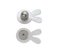 Bouchons d'oreilles élégants en forme de cœur avec base en cuivre antirouille pour un usage quotidien, 6mm, Comme décrit, Comme décrit.