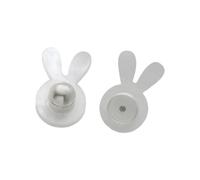 Bouchons d'oreilles élégants en forme de cœur avec base en cuivre antirouille pour un usage quotidien, 6mm, Comme décrit, Comme décrit.
