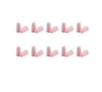 Bouchons d'oreilles en mousse, 10 paires/5 paires de bouchons d'oreille coniques antibruit, confortables et en mousse souple(10pairs pink)