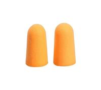 Bouchons d'oreilles en mousse, 10 paires de bouchons d'oreille en mousse souple, coniques, for voyager et dormir, for une réduction du bruit(Orange)