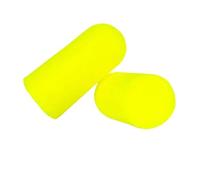 Bouchons d'oreilles en mousse, 10 paires de bouchons d'oreille en mousse souple, coniques, for voyager et dormir, for une réduction du bruit(Yellow)