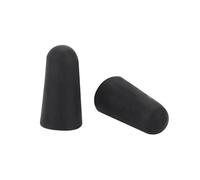 Bouchons d'oreilles en mousse, 10 paires de bouchons d'oreille en mousse souple, coniques, for voyager et dormir, for une réduction du bruit(Black)