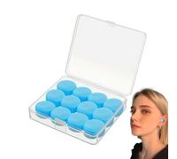 Bouchons D'oreilles En Silicone - Bouchons D'oreilles Insonorisés Lavables Et Réutilisables Pour Nager, Dormir Et Étudier Matériau Souple Conception À Haute Isolation Phonique | Peut Être Utilisé Pend