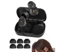 Bouchons d'oreilles en silicone pour le sommeil, protection auditive pour le travail, pour et ronflement en déplacement, en avion, travail, concert, festival, moto, chantier