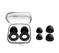 Bouchons D'oreilles En Silicone Souple À Réduction De Bruit Le Noir