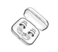 Bouchons D'oreilles En Silicone Souples Et Insonorisants Blanc