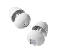 Bouchons d'oreilles ergonomiques en silicone confortables et anti-bruit adaptés pour un sommeil tranquille en voyage, usage quotidien - 2 bouchons d'oreille pour train