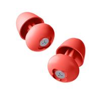 Bouchons d'oreilles ergonomiques en silicone confortables et anti-bruit adaptés pour un sommeil tranquille en voyage, usage quotidien - 2 bouchons d'oreille pour train