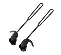 Bouchons d'oreilles ergonomiques en silicone confortables pour un sommeil tranquille en voyage et une utilisation quotidienne - 2 bouchons d'oreilles confortables