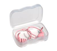 Bouchons d'oreilles ergonomiques et confortables en silicone pour un sommeil calme, un voyage ou un usage quotidien - 2 bouchons d'oreilles réutilisables