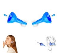 Bouchons d'oreilles gonflables innovants, anti-bruit, bouchons d'oreilles réutilisables, bouchons d'oreilles en silicone confortables, bloquent le bruit et repousse l'eau pour les oreilles (1 pièce