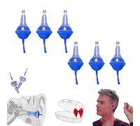 Bouchons d'oreilles gonflables innovants en silicone, auto-adaptables, ultra confortables, réutilisables, réduisant le bruit, pour le sommeil, la concentration profonde, la natation, le bruit des