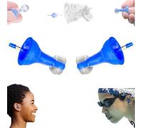 Bouchons d'oreilles gonflables innovants, ultra confortables, réutilisables, réduction du bruit, bouchons d'oreilles en silicone antibruit, adaptés pour la natation, les voyages, les ronflements, les