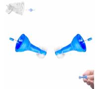 Bouchons D'oreilles Gonflables Innovants,Ultra Confortables,Réutilisables,Réduction du Bruit,en Silicone Ultra-Doux,Design Anti-perte,pour le Sommeil,la Natation,les Voyages,L'avion (1)